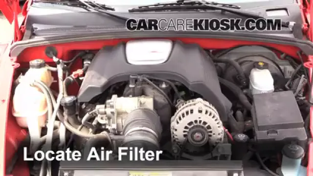 2004 Chevrolet SSR 5.3L V8 Filtro de aire (motor) Cambio